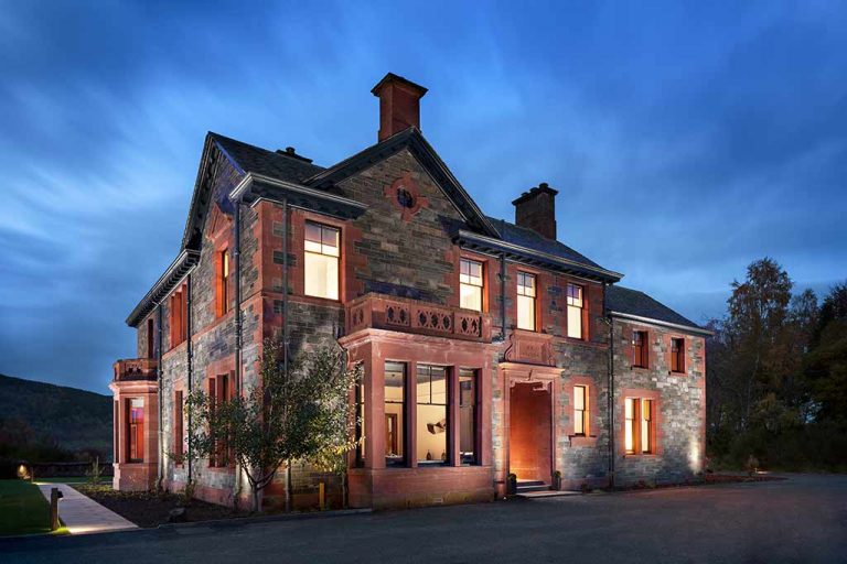 Fishing Accommodation, Salmon Fishing, Accommodation, River Tay, Scotland, 5 star exclusive use, boutique properties, Perthshire, sporting lodge, best fishing accommodation Scotland