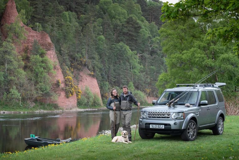 Salmon Fishing, Scotland, Spey, Vacation, Luxury, Land Rover Discovery, Spey Casting, Unique Tour