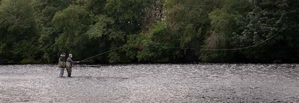 Spey Casting, River Tay, Fishing Guide, Stewart Collingswood