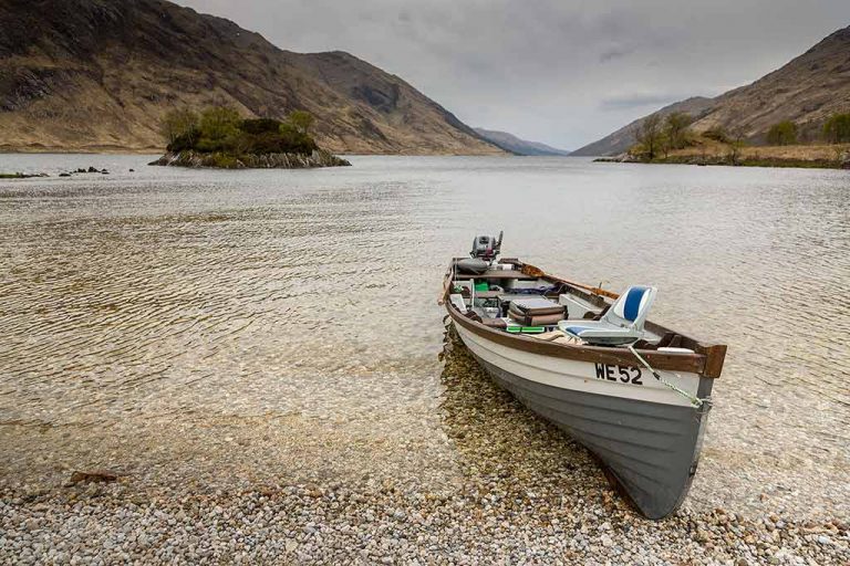 Glencoe, Fort William, Trout Fishing, Loch Arkaig, trout in Scotland