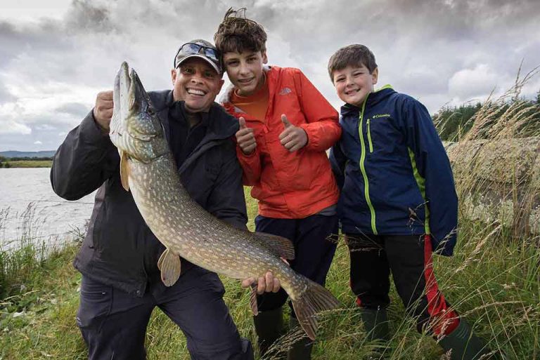 American, Pike fishing, near Edinburgh, pike, predator, spin casting, fly fishing