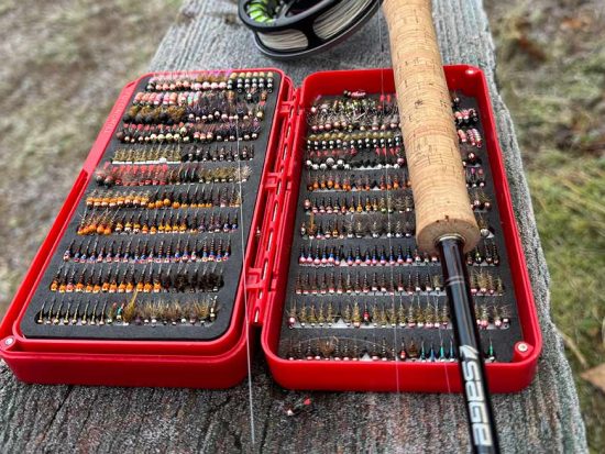 Grayling flies, Red Tag, Grayling nymph,