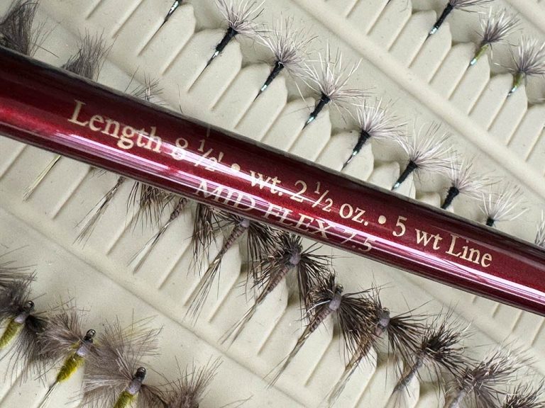 Orvis Zero Gravity, 8ft 6", Mid flex, Dry Fly rod, Orvis Endorsed Guides
