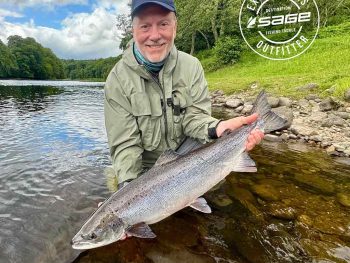 Sage Experiences, Sage Fly Rod, Salmon fishing, River Tay, Catch and release, Alba Game Fishing