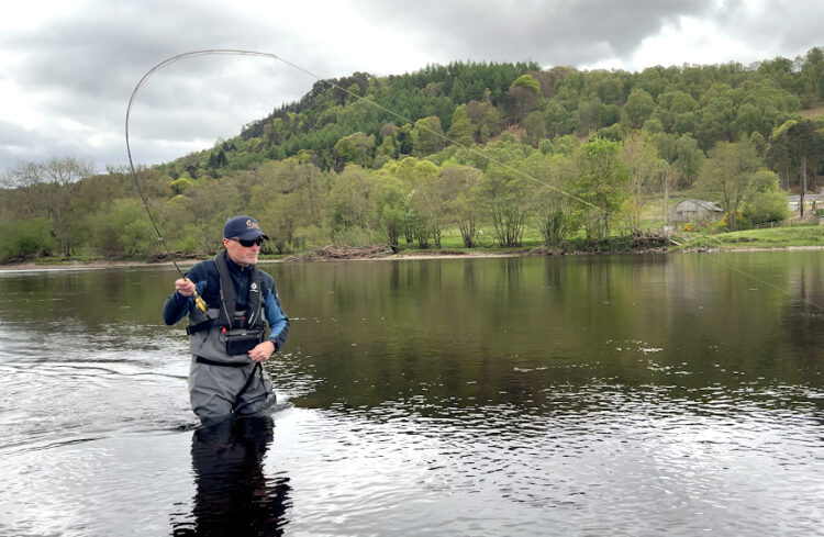 Trout Fishing, River Tay, Tummel, Dry Fly Fishing, Kinnaird, Ferry Pool,