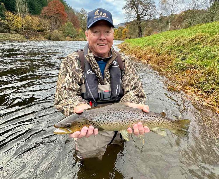 Big-Trout-River-Tweed Brown Trout, River Tweed, Trout Fishing, Catch and Release