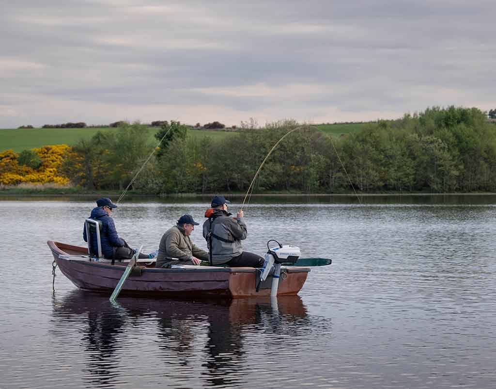 Trout Fishing, near Inverness, Loch Eye, Loch Fishing